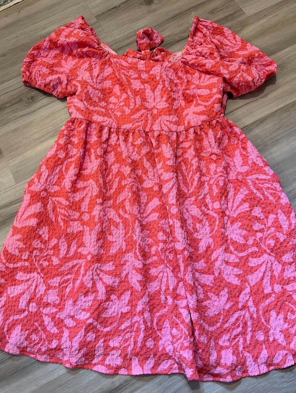 Pink Floral Dress